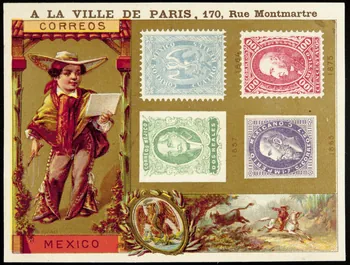D. Hutinet carte réclame chromo Paris 1880 1995.1.231.7 Photo