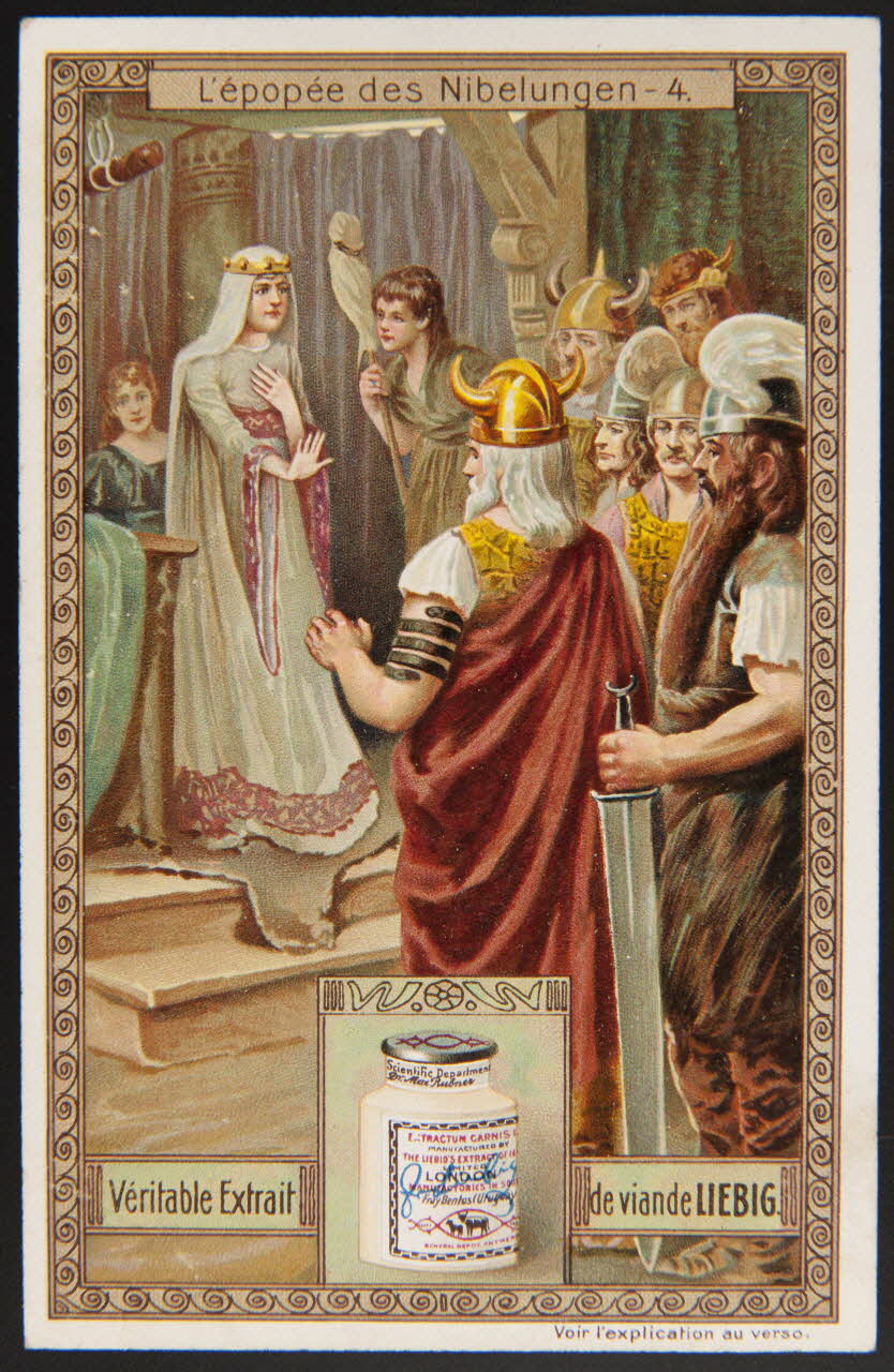 Liebig carte réclame chromo Paris 1910 1995.1.2310.4 Photo