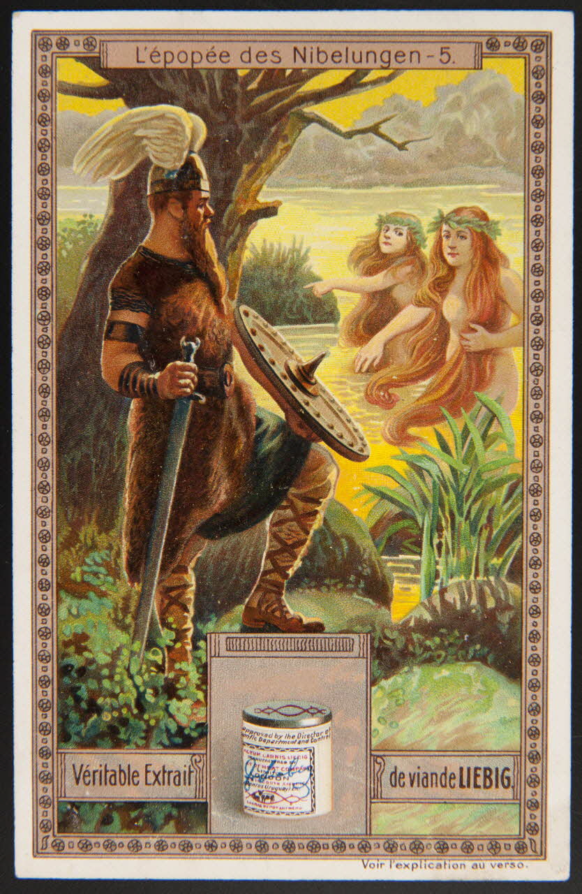 Liebig carte réclame chromo Paris 1910 1995.1.2310.5 Photo