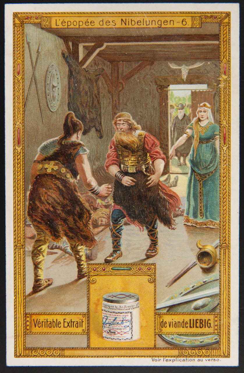 Liebig carte réclame chromo Paris 1910 1995.1.2310.6 Photo
