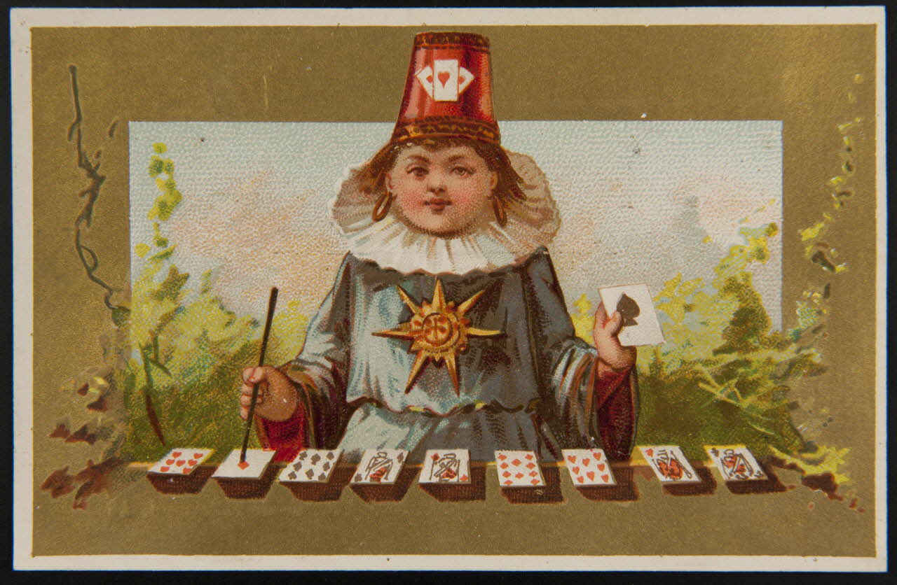 carte réclame chromo 1995.1.234.5 Photo