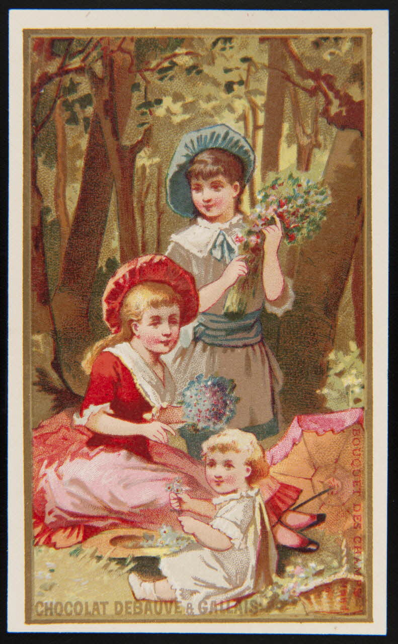 Jehenne carte réclame chromo Paris 1886-1889 1995.1.235.2 Photo