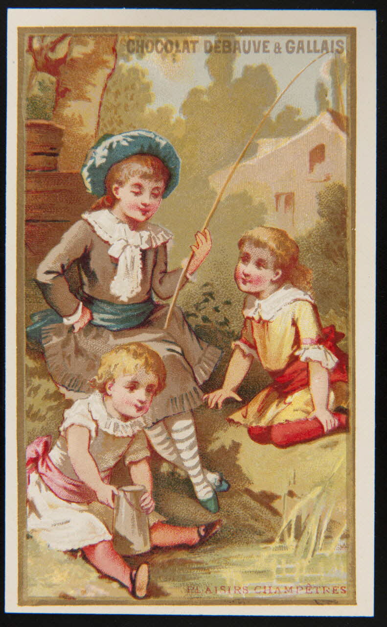 Jehenne carte réclame chromo Paris 1886-1889 1995.1.235.5 Photo