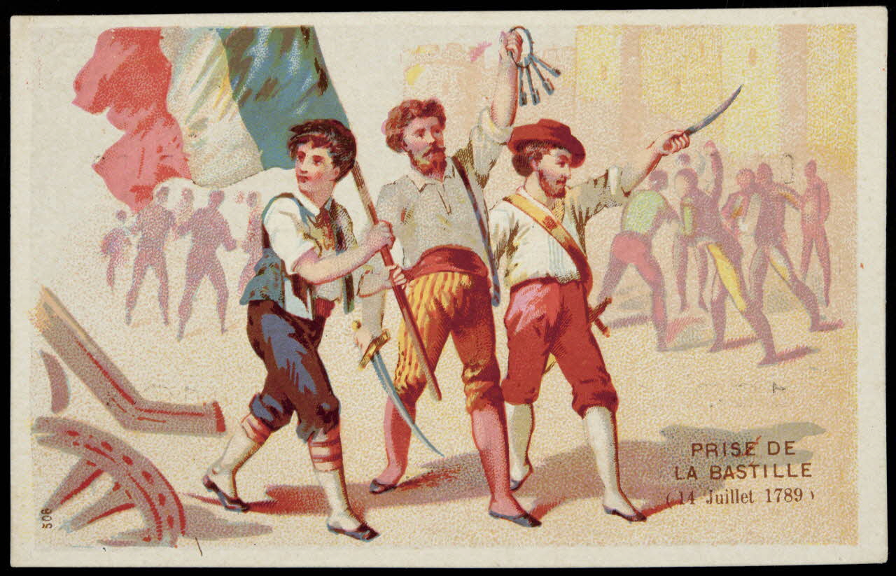 Imprimerie H. Laas carte réclame chromo Paris 1878-1900 1995.1.250.8 Photo