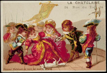 Imprimerie H. Laas carte réclame chromo Paris 1878-1900 1995.1.251.3 Photo