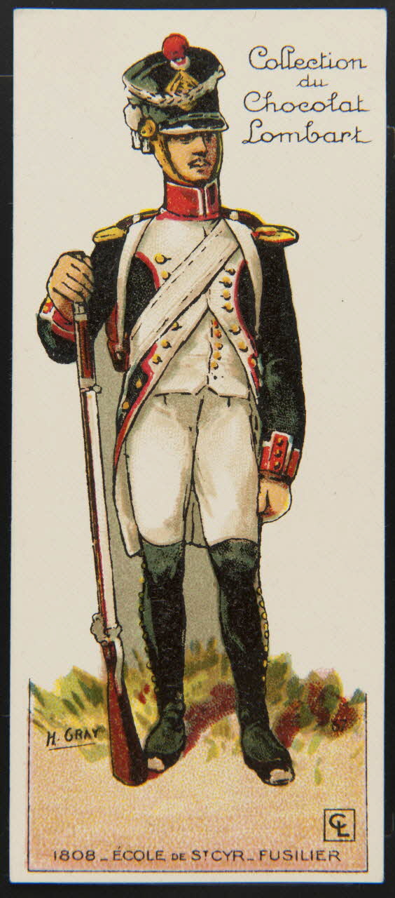 Henri Gray ; Michel Bouquet / Maurice Barry carte réclame chromo Paris 1910-1920 1995.1.2563.2 Photo