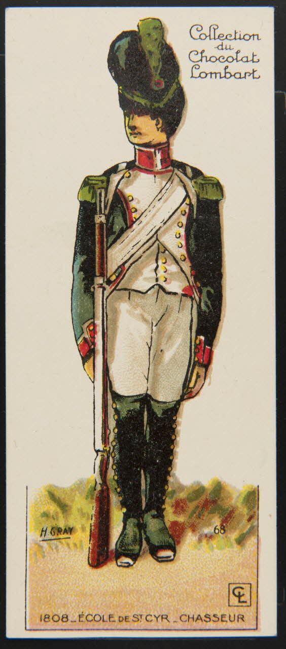 Henri Gray ; Michel Bouquet / Maurice Barry carte réclame chromo Paris 1910-1920 1995.1.2563.3 Photo