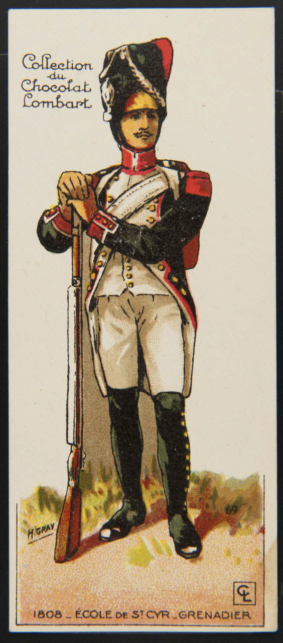 Henri Gray ; Michel Bouquet / Maurice Barry carte réclame chromo Paris 1910-1920 1995.1.2563.4 Photo