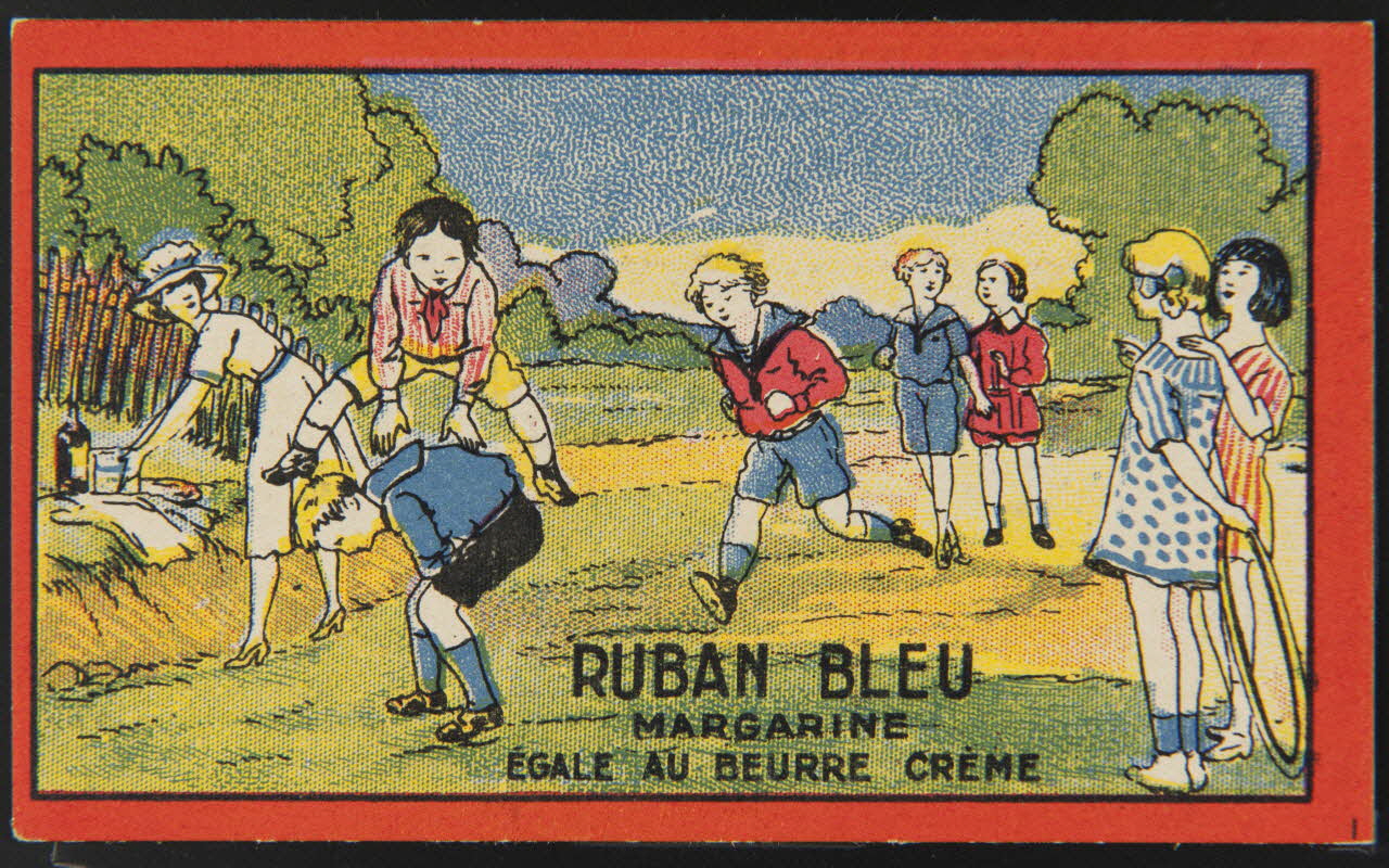 Michel Bouquet ; Michel Bouquet / Maurice Barry carte réclame chromo Paris 1900-1910 1995.1.2565.1 Photo