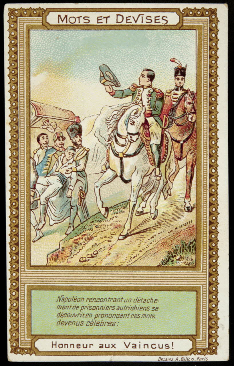 A. Billon carte réclame chromo France 1900-1915 1995.1.2569.4 Photo