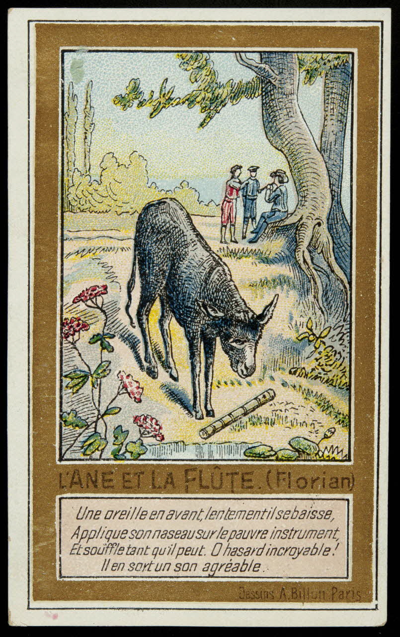 A. Billon carte réclame chromo Paris 1900-1915 1995.1.2570.1 Photo