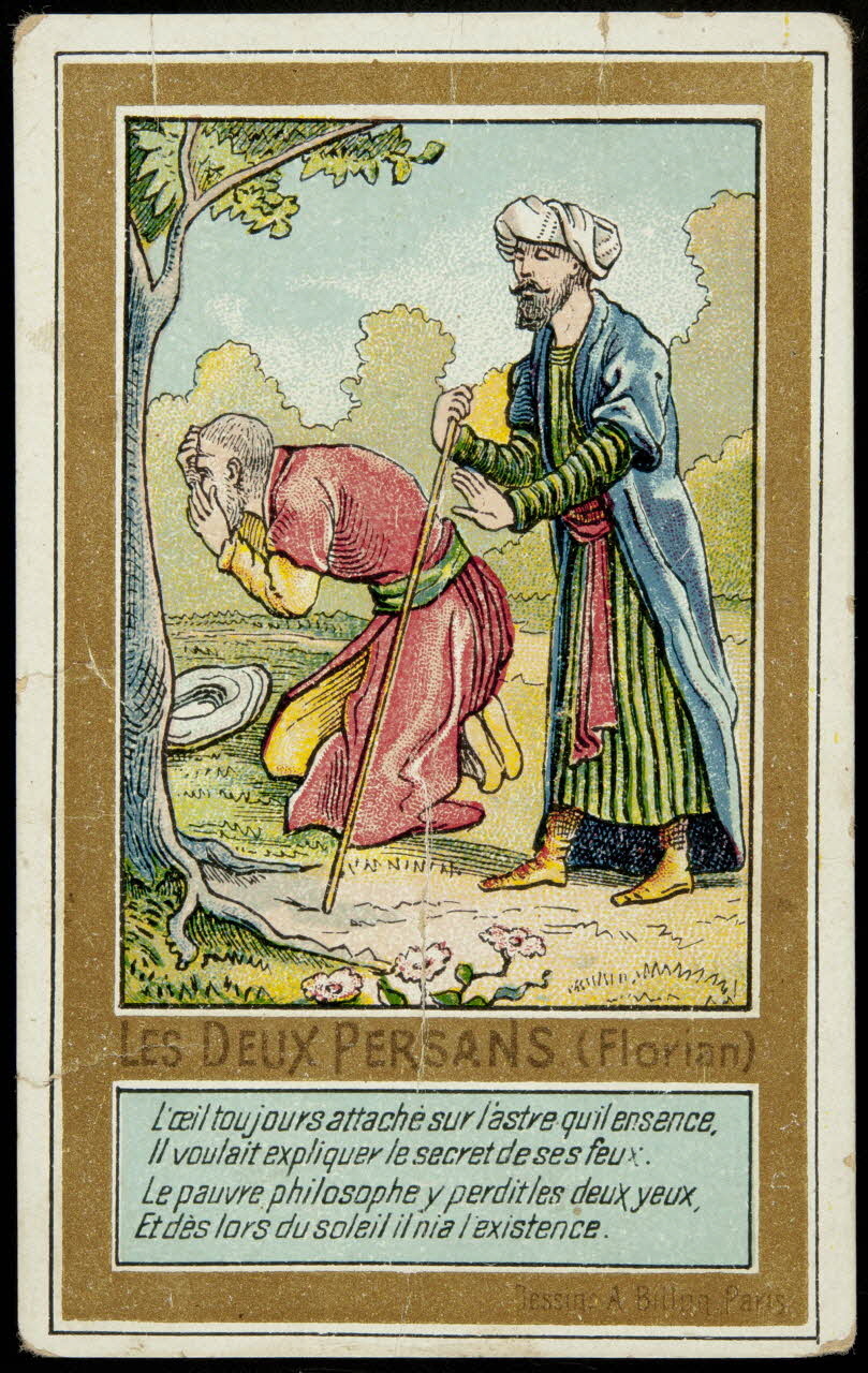 A. Billon ; Picard et Kaan carte réclame chromo Paris 1900-1915 1995.1.2570.10 Photo