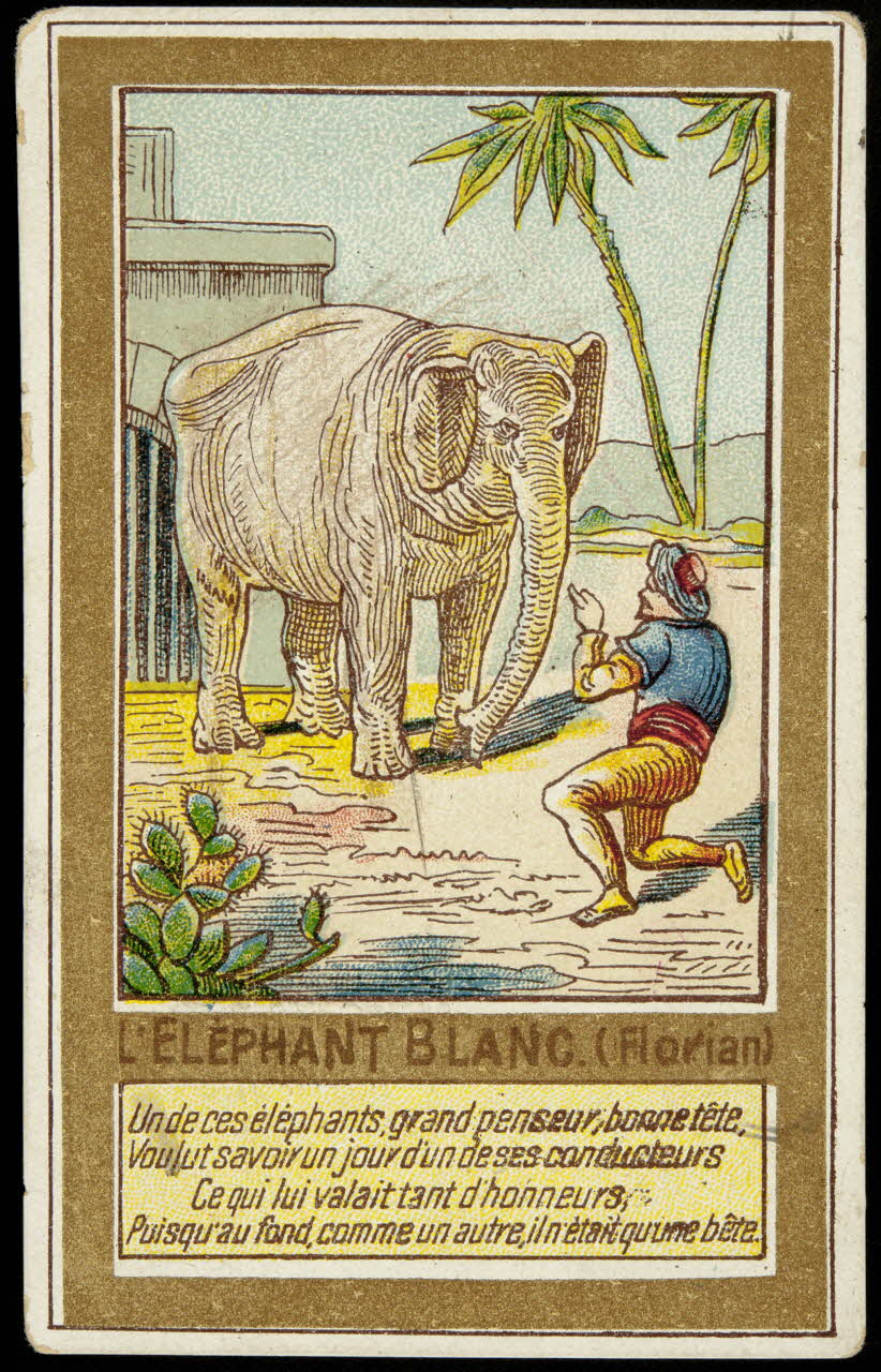 A. Billon ; Picard Alcide carte réclame chromo Paris 1900-1915 1995.1.2570.11 Photo