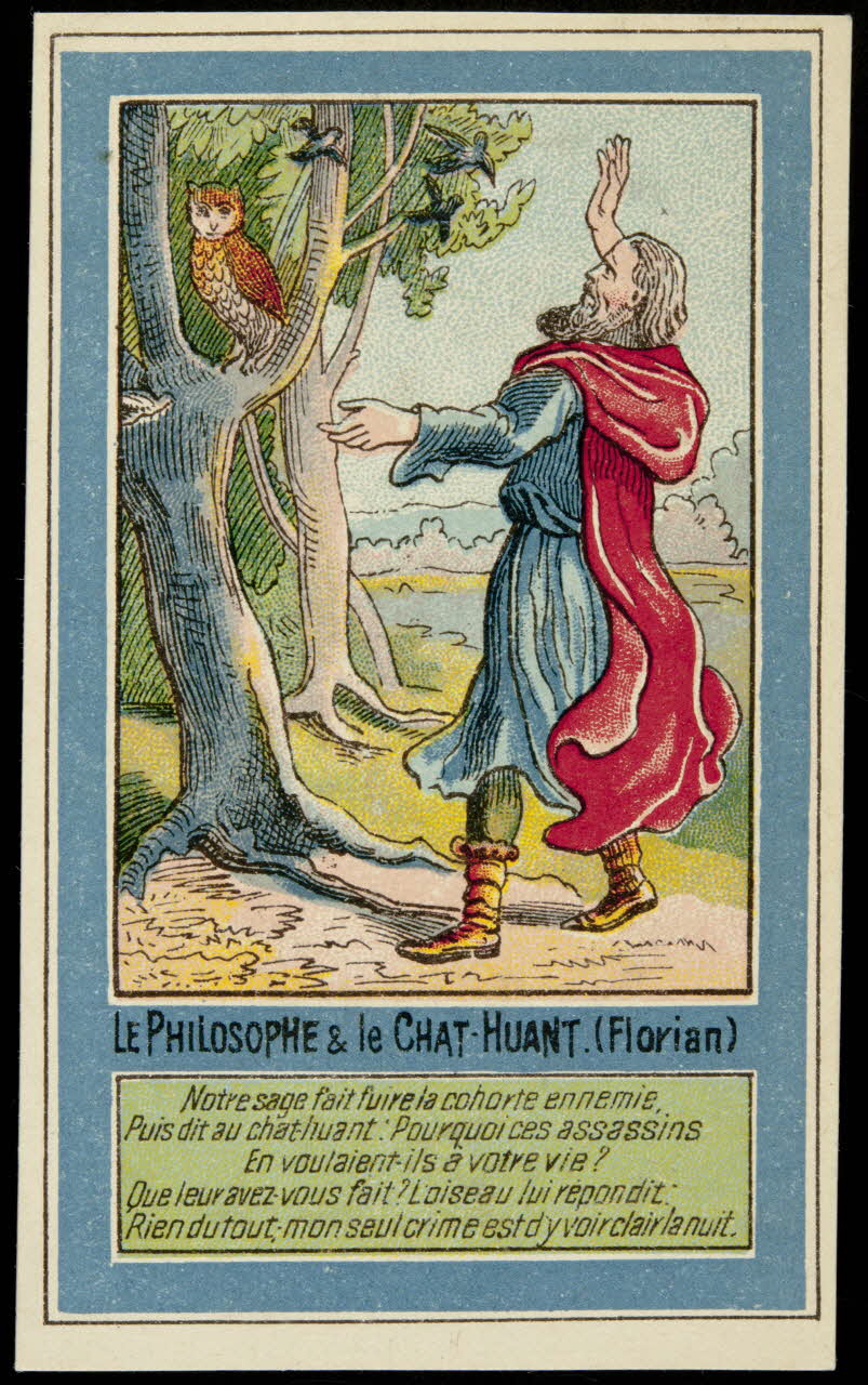 A. Billon carte réclame chromo Paris 1900-1915 1995.1.2570.20 Photo