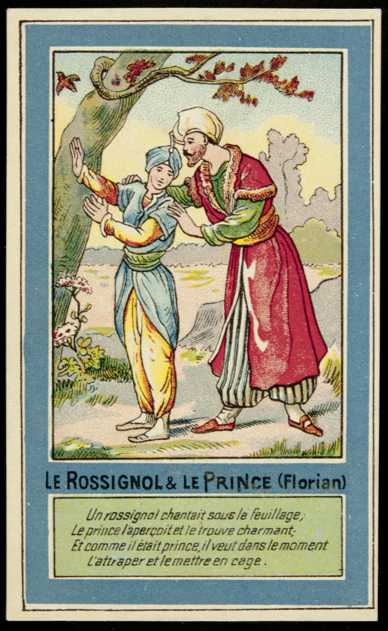 A. Billon carte réclame chromo Paris 1900-1915 1995.1.2570.23 Photo