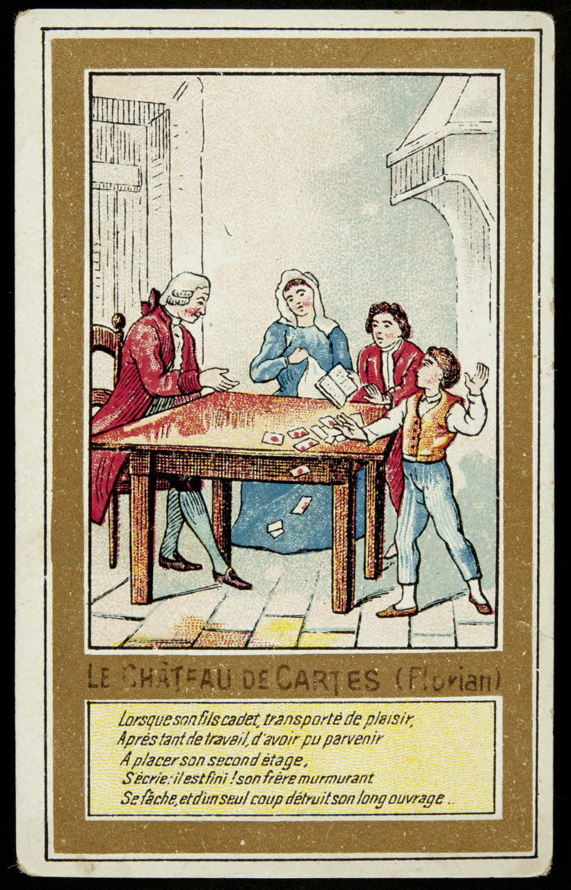 A. Billon ; Rousseau carte réclame chromo Paris 1900-1915 1995.1.2570.4 Photo