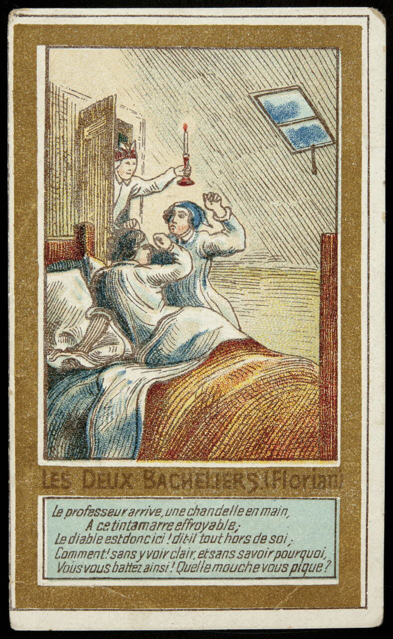 A. Billon carte réclame chromo Paris 1900-1915 1995.1.2570.6 Photo