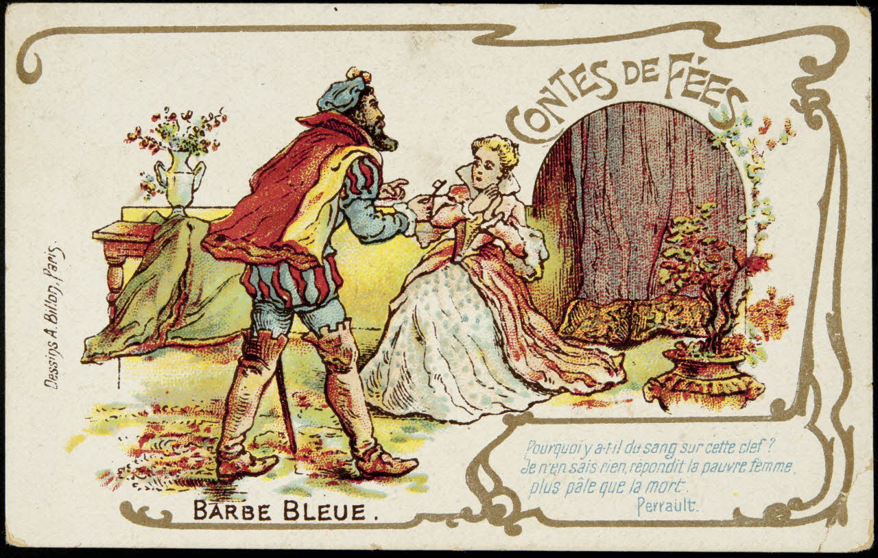 A. Billon carte réclame chromo Paris 1900-1915 1995.1.2571.1 Photo