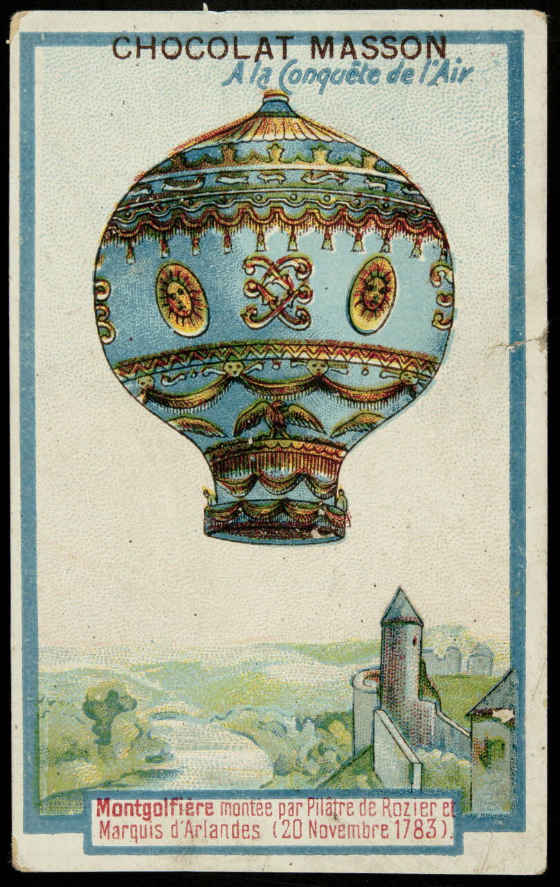 A. Billon carte réclame chromo Paris 1900-1915 1995.1.2572.2 Photo