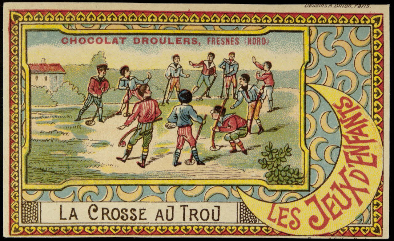 A. Billon carte réclame chromo Paris 1900-1915 1995.1.2573.10 Photo