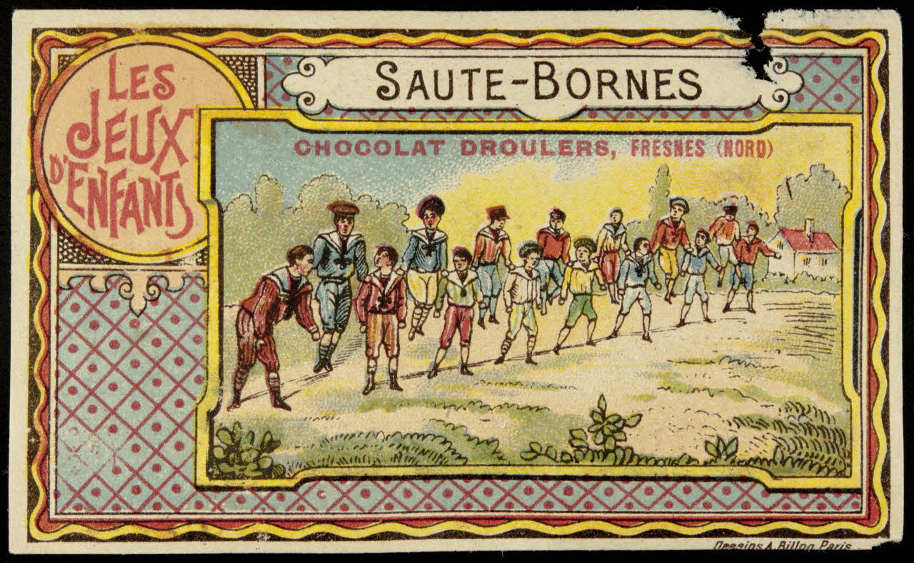 A. Billon carte réclame chromo Paris 1900-1915 1995.1.2573.12 Photo