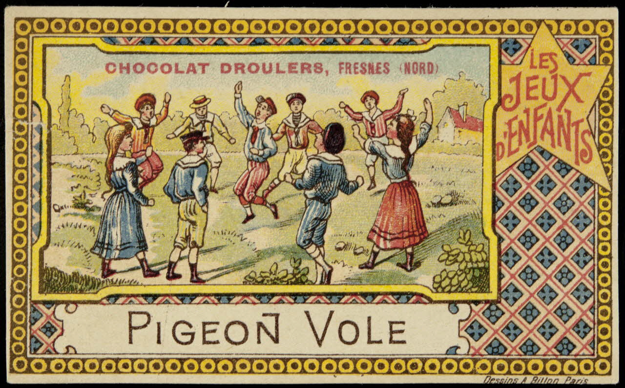 A. Billon carte réclame chromo Paris 1900-1915 1995.1.2573.13 Photo Mucem