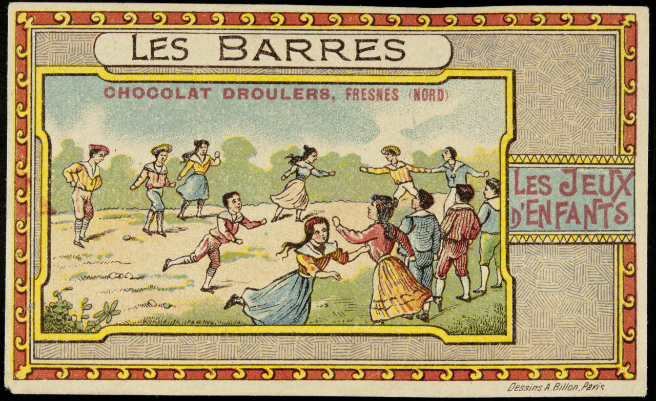 A. Billon carte réclame chromo Paris 1900-1915 1995.1.2573.4 Photo