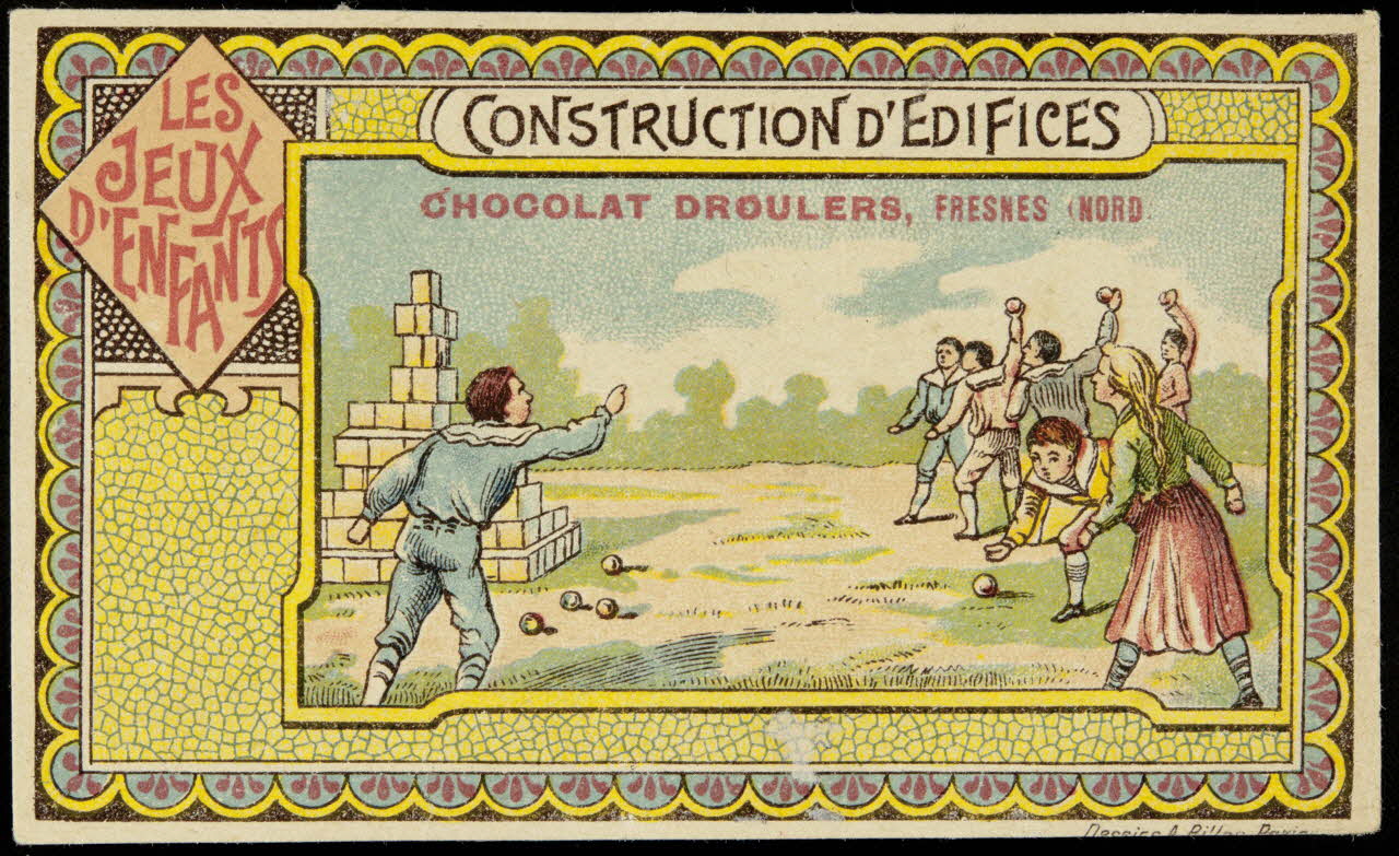 A. Billon carte réclame chromo Paris 1900-1915 1995.1.2573.6 Photo