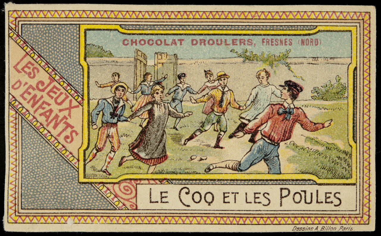 A. Billon carte réclame chromo Paris 1900-1915 1995.1.2573.7 Photo