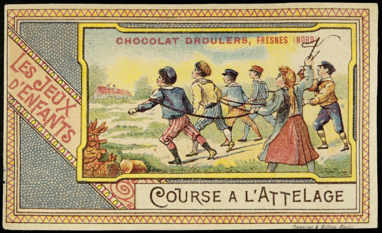 A. Billon carte réclame chromo Paris 1900-1915 1995.1.2573.8 Photo