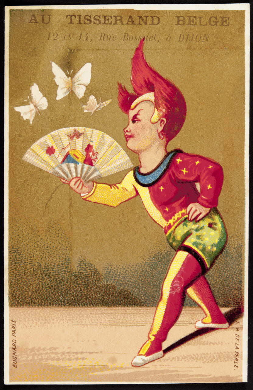 Bognard carte réclame chromo Paris 1876-1890 1995.1.2574.7 Photo