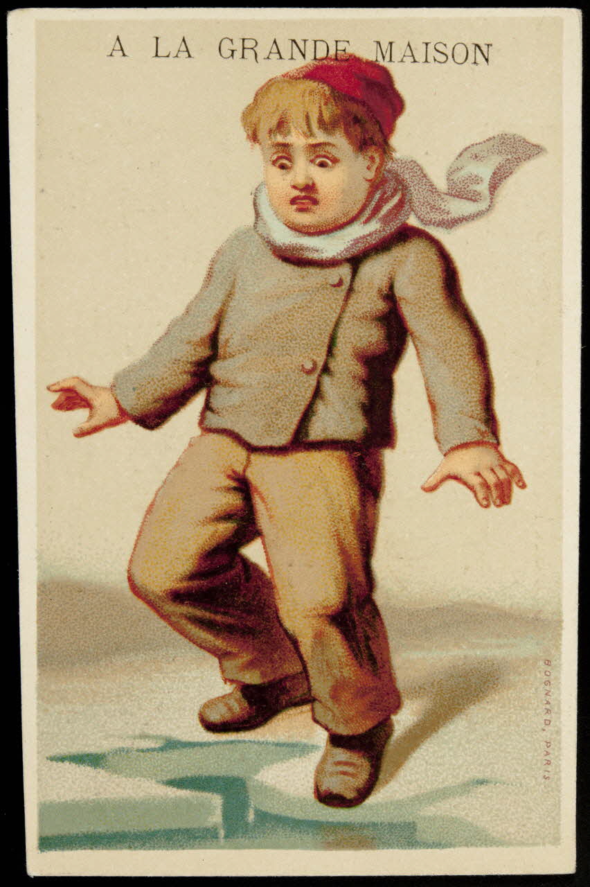 Bognard carte réclame chromo Paris 1876-1890 1995.1.2577.3 Photo