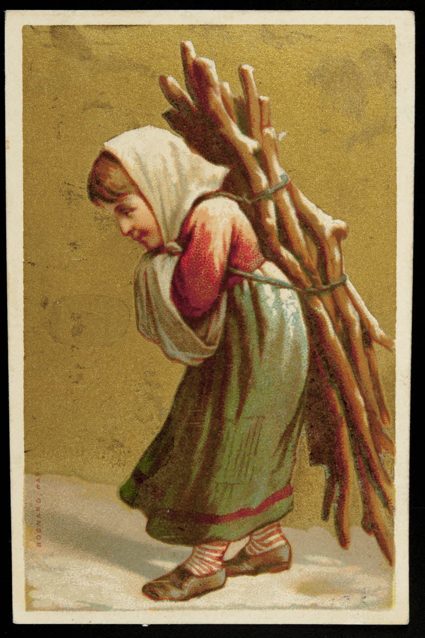 carte réclame chromo Paris 1876-1890 1995.1.2577.5 Photo