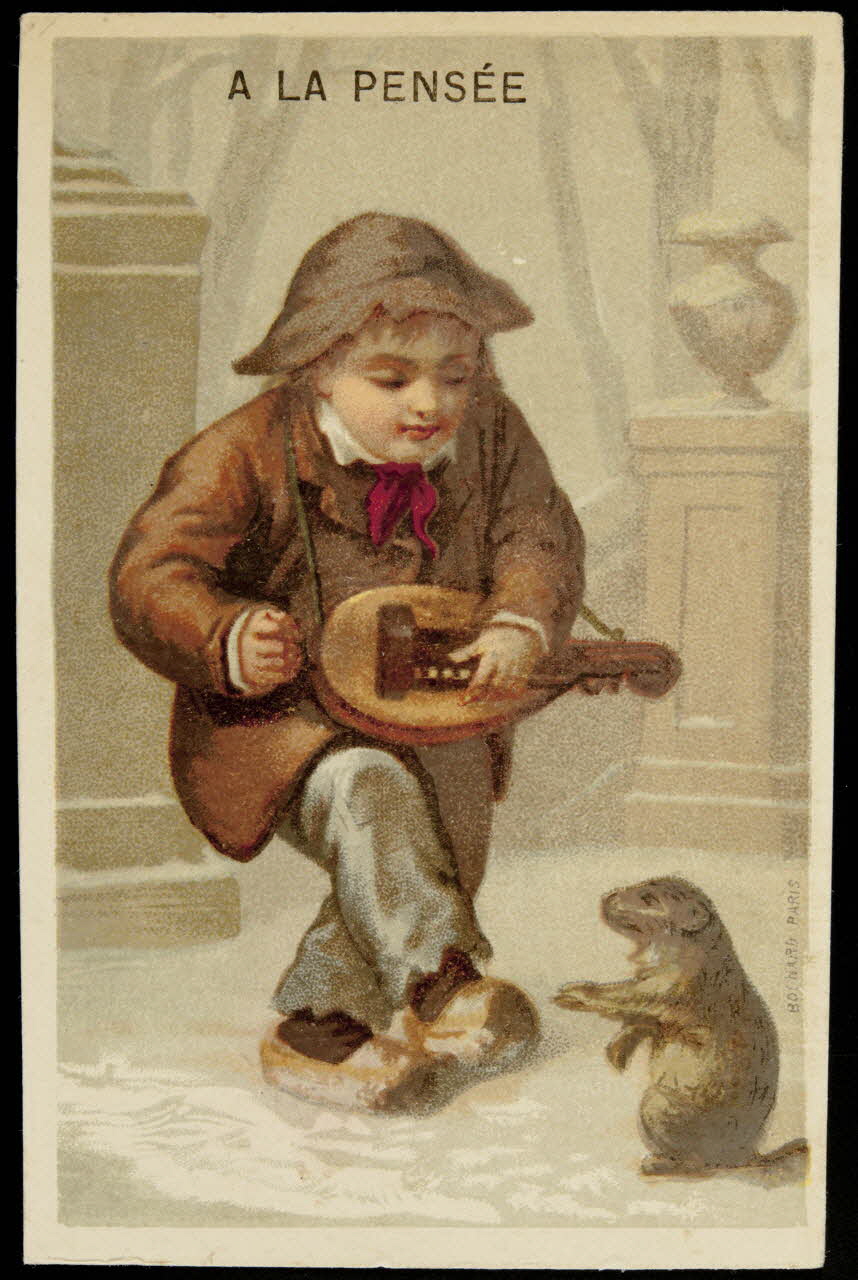 Bognard carte réclame chromo Paris 1876-1890 1995.1.2580.2 Photo