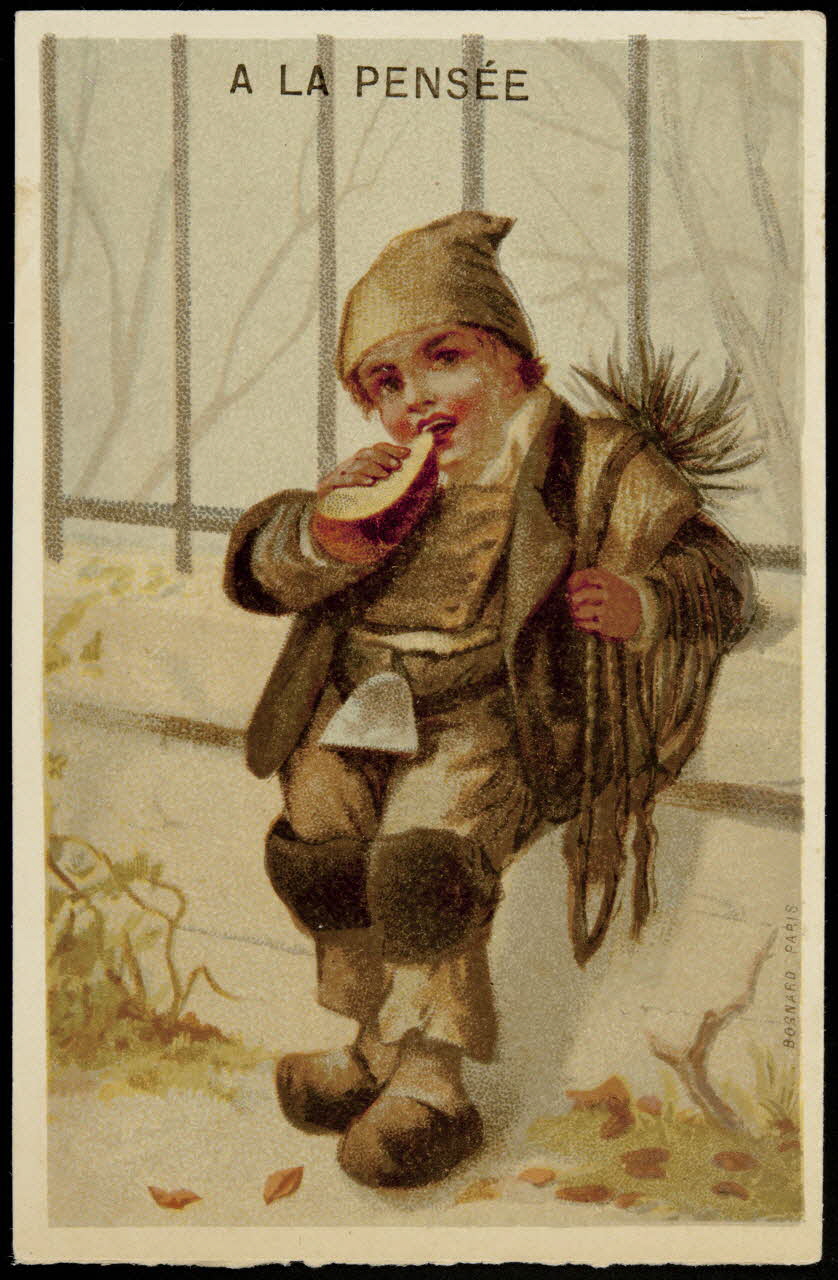 Bognard carte réclame chromo Paris 1876-1890 1995.1.2580.3 Photo