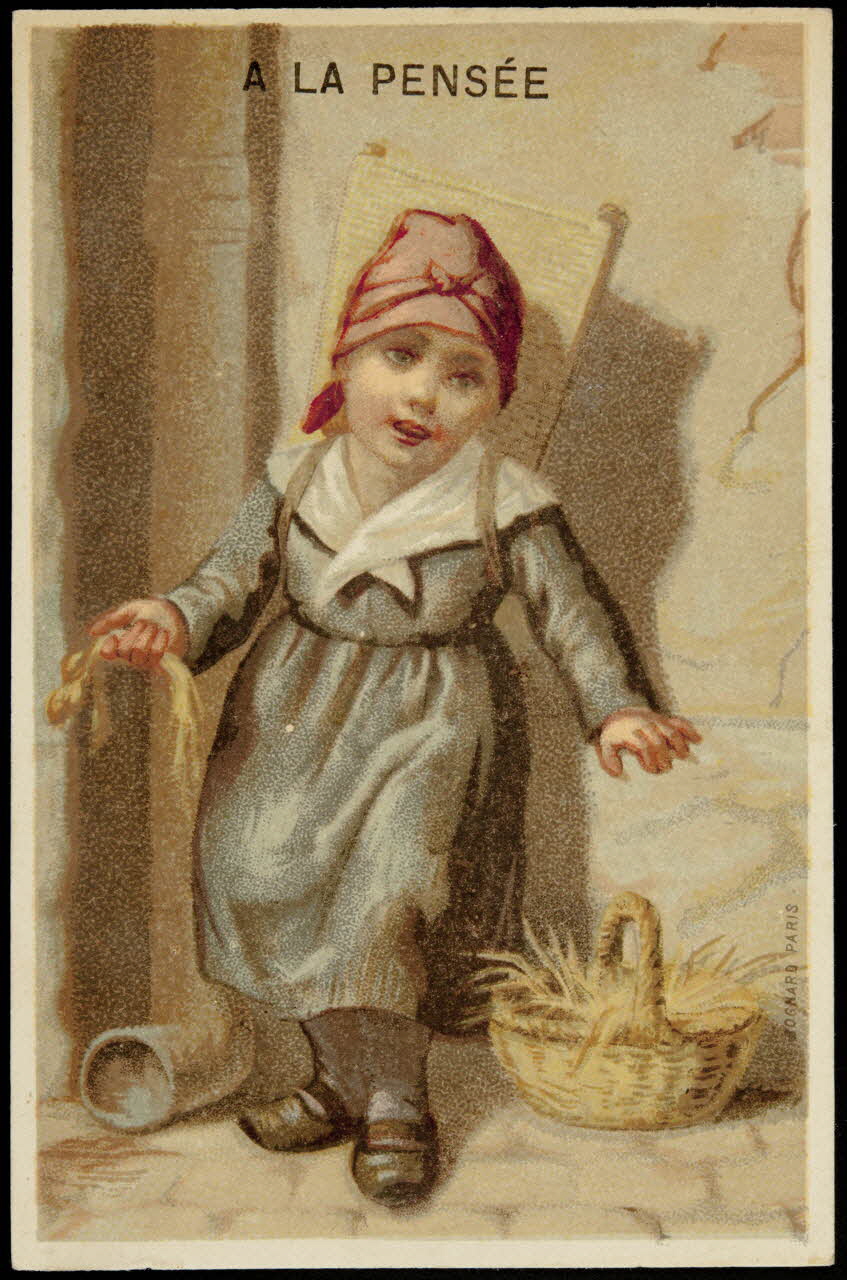 Bognard carte réclame chromo Paris 1876-1890 1995.1.2580.5 Photo