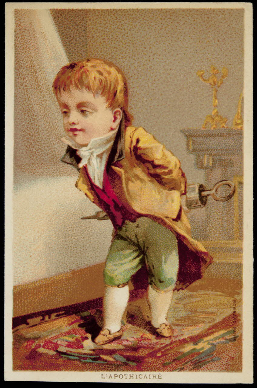 Bognard carte réclame chromo Paris 1876-1890 1995.1.2584.6 Photo