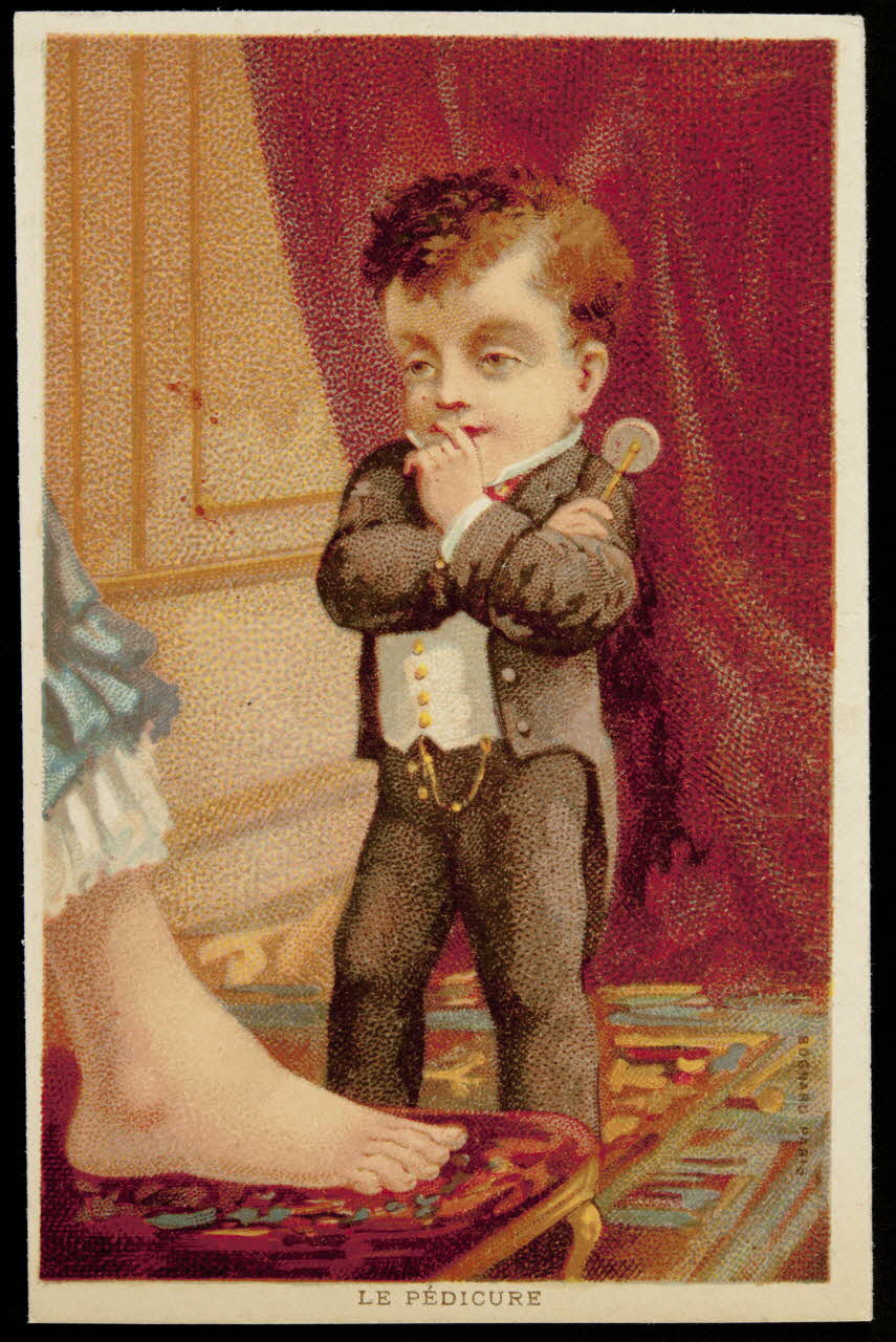 Bognard carte réclame chromo Paris 1876-1890 1995.1.2584.9 Photo