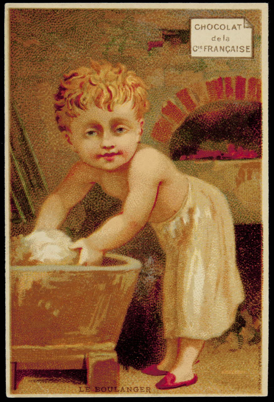 Bognard carte réclame chromo Paris 1876-1890 1995.1.2585.2 Photo