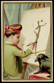 Bognard carte réclame chromo Paris 1876-1890 1995.1.2588.4 Photo