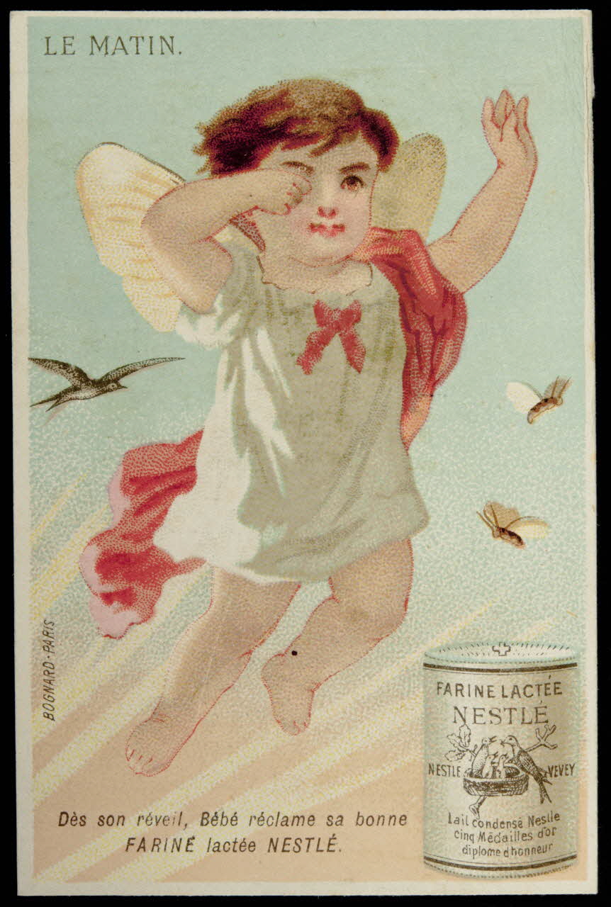 Bognard carte réclame chromo Paris 1876-1890 1995.1.2589.1 Photo