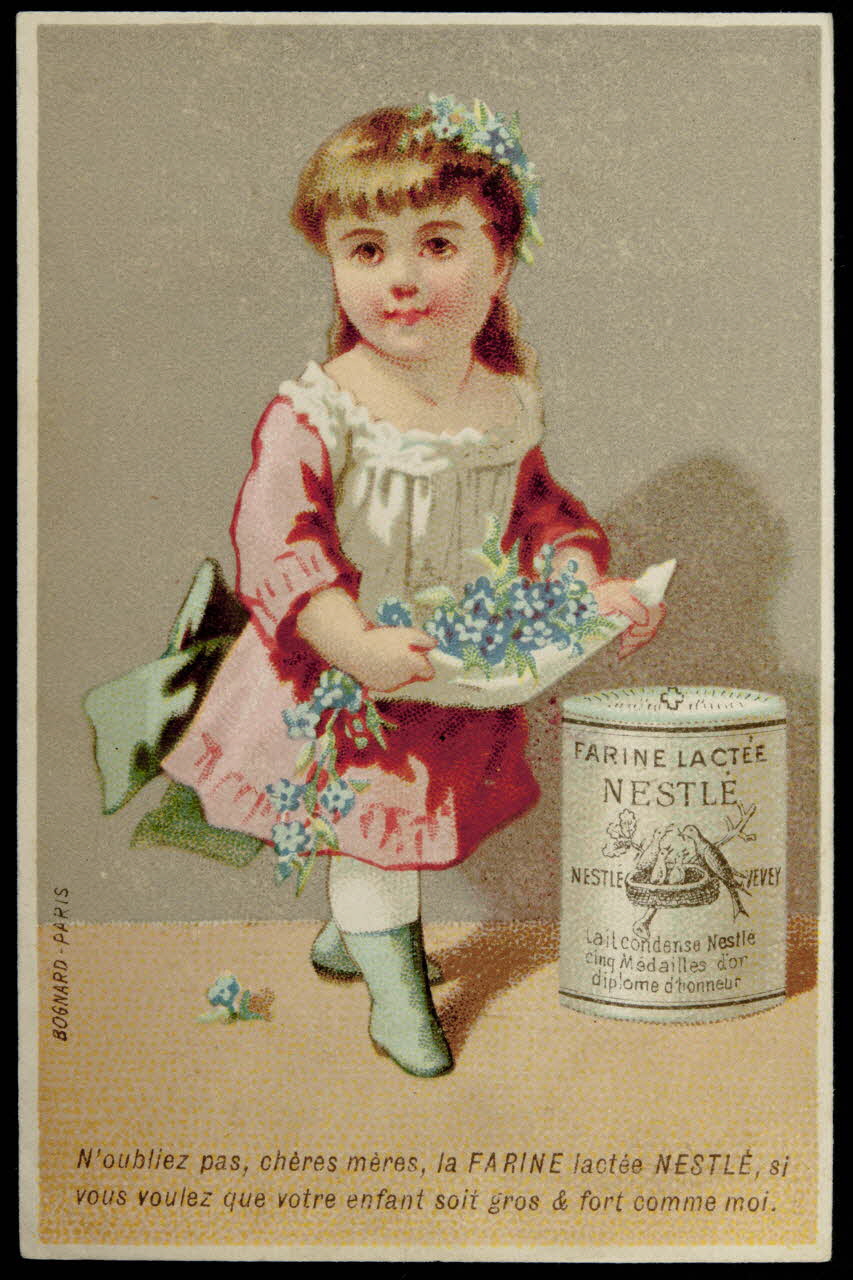 Bognard carte réclame chromo Paris 1876-1890 1995.1.2589.5 Photo