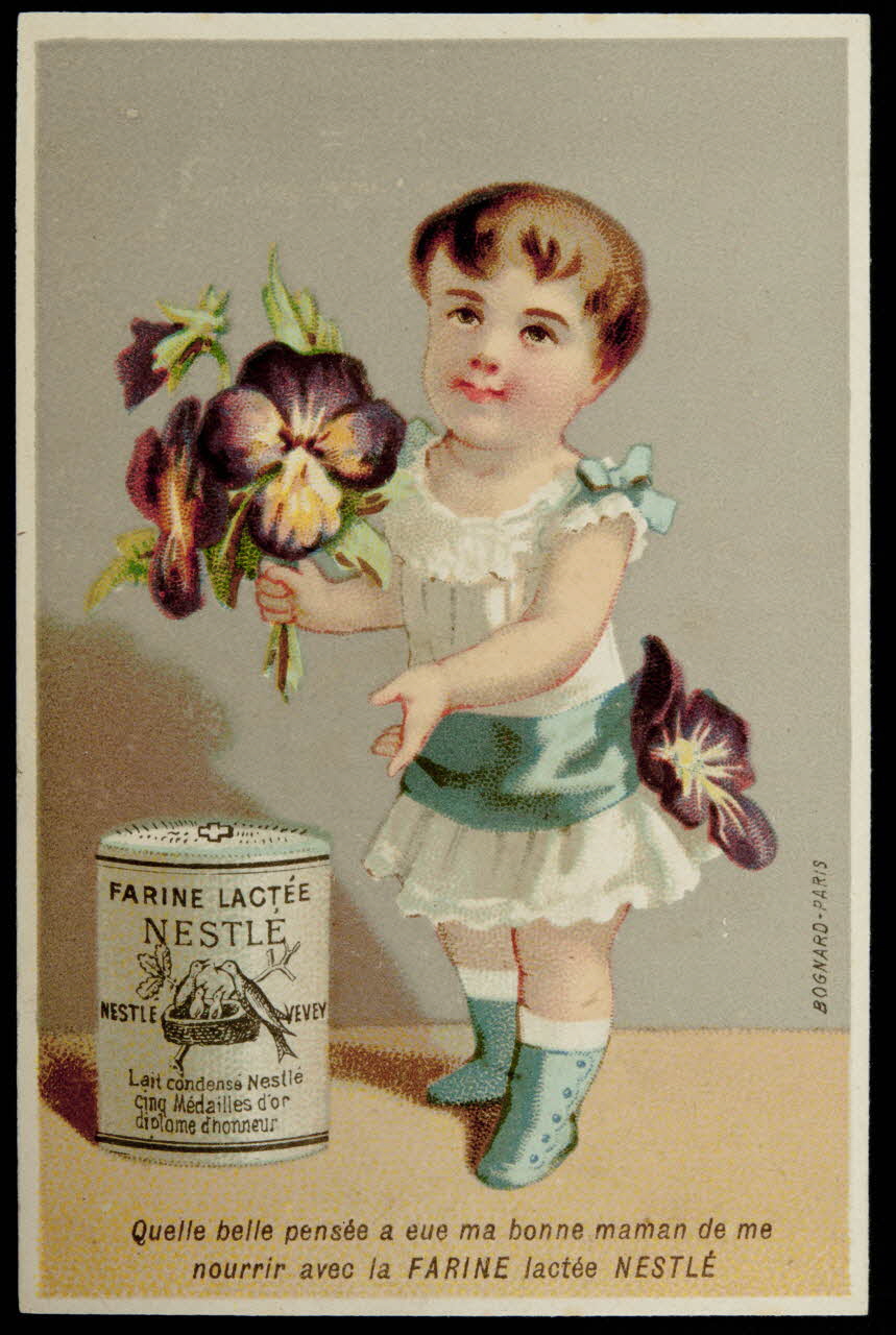 Bognard carte réclame chromo Paris 1876-1890 1995.1.2589.6 Photo