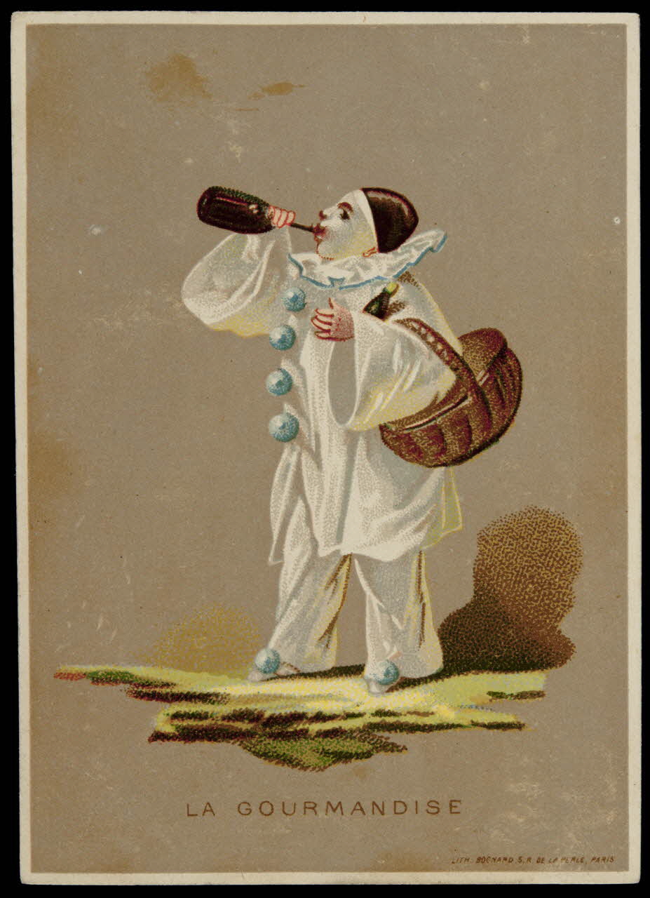 Bognard carte réclame chromo Paris 1876-1890 1995.1.2595.2 Photo