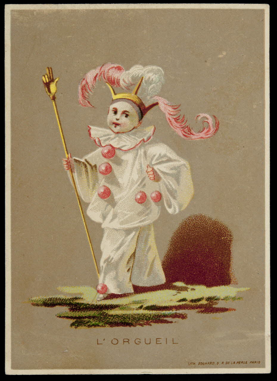 Bognard carte réclame chromo Paris 1876-1890 1995.1.2595.3 Photo