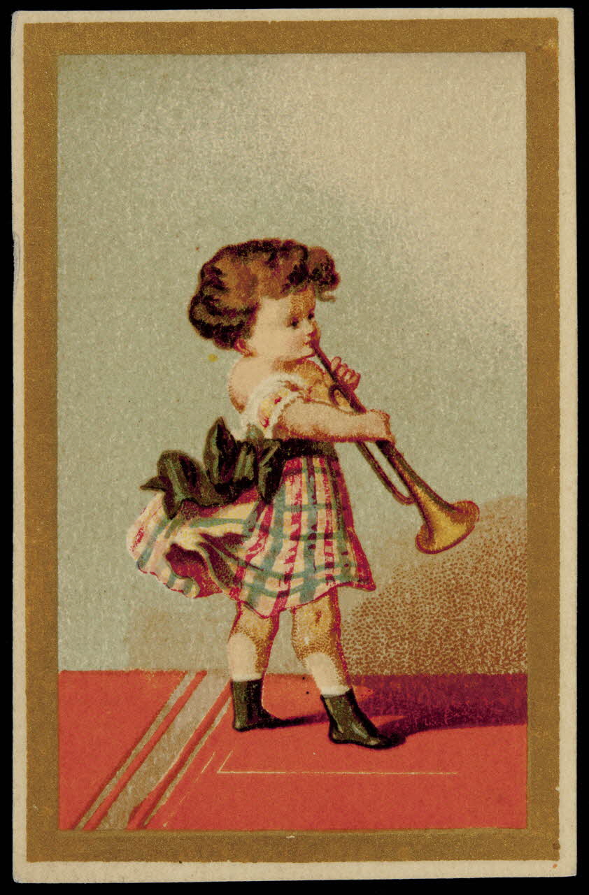 Bognard carte réclame chromo Paris 1876-1890 1995.1.2596.6 Photo