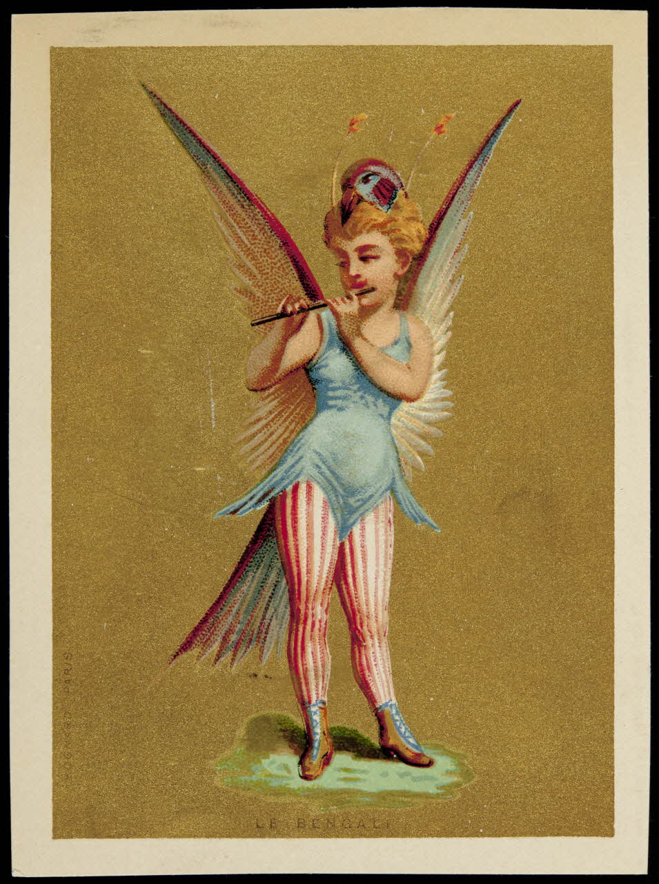 Bognard carte réclame chromo Paris 1876-1890 1995.1.2603.2 Photo