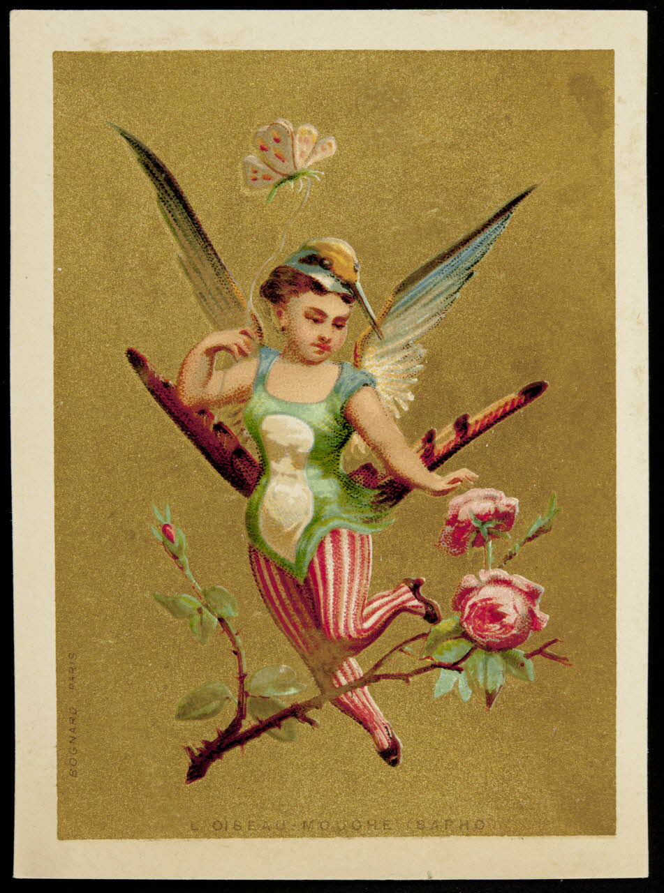 Bognard carte réclame chromo Paris 1876-1890 1995.1.2603.4 Photo