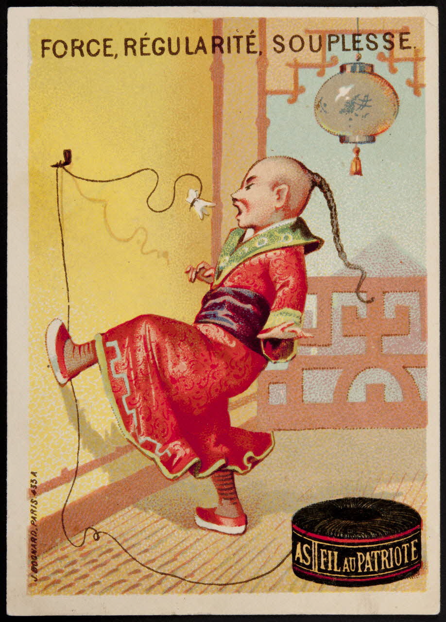 Bognard carte réclame chromo Paris 1876-1890 1995.1.2607.3 Photo