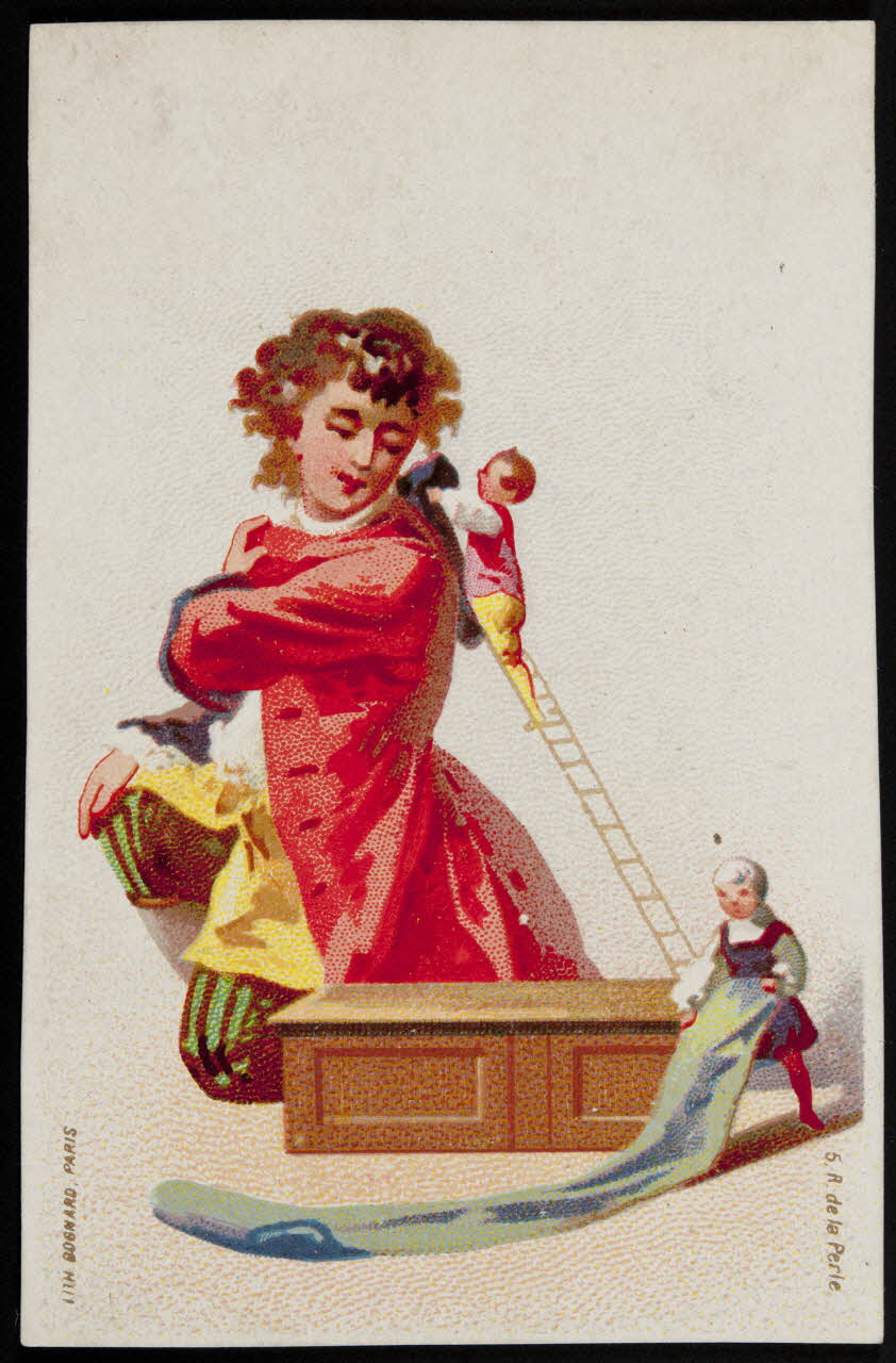 Bognard carte réclame chromo Paris 1876-1890 1995.1.2611.5 Photo